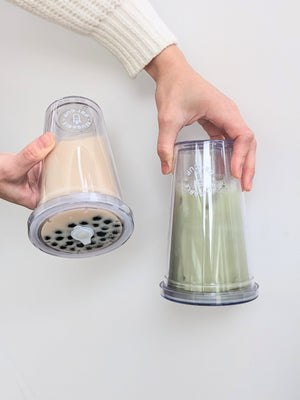 500ml Leak-Proof Insulated Reusable Bubble Tea Cup
