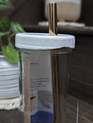 Imperfect Reusable Bubble Tea Cup (white lid)